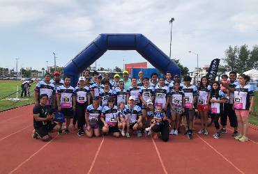 El personal de Garcia Terán y Torres Asociados participa en la carrera con causa AMASFACTON 2024